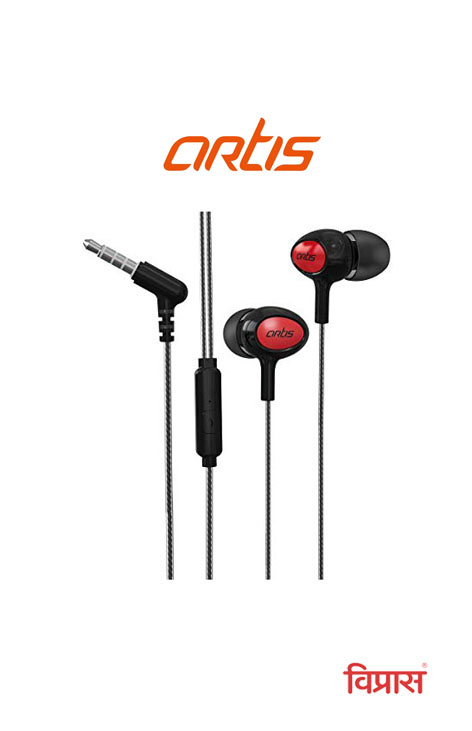 Headphones with Mic Artis E400M (₹450.00)