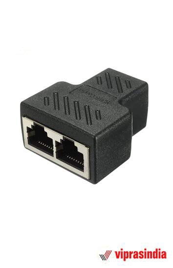 Lan splitter RJ 45 1 in 2 Out Coupler