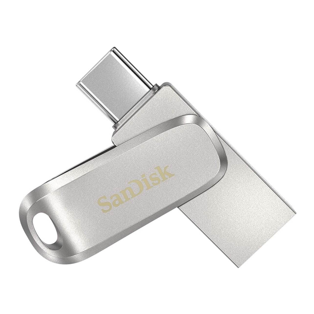 Pen Drive SanDisk Ultra Dual Luxe USB Type C Flash Drive 64 GB	