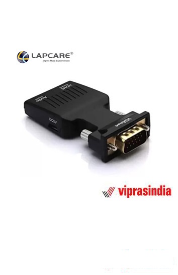 Converter Lapcare VGA to HDMI Converter with Audio LOIOVG8302