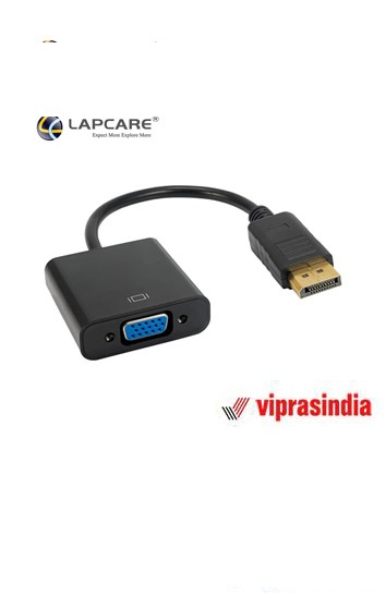 Cable Lapcare  DP to VGA converter with 20cm LOIOHV8303