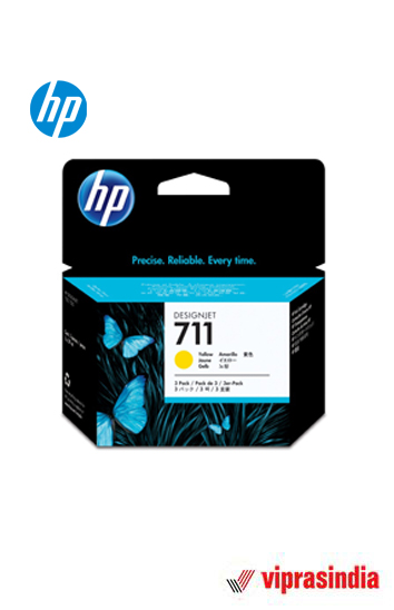 Cartridges HP 711 Yellow Design Jet Ink