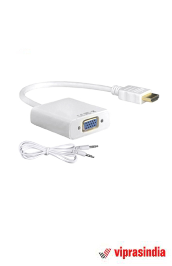 Cable Hynet HDTV to VGA converter with Audio White