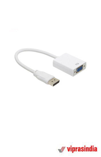 Cable Hynet DP to VGA Converter White 